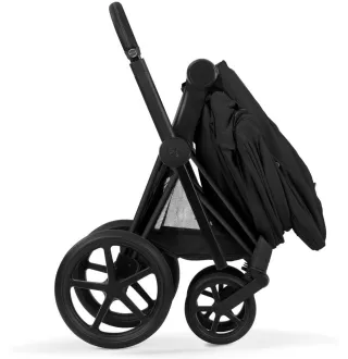 Коляска 2в1 Cybex Priam 5.0 Comfort Sepia Black на шасі Matt Black