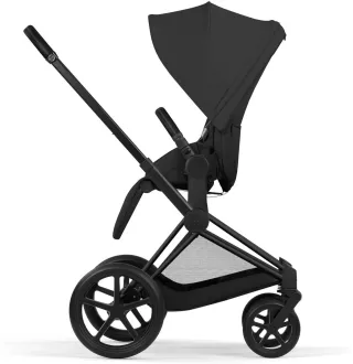 Коляска 2в1 Cybex Priam 5.0 Comfort Sepia Black на шасі Matt Black