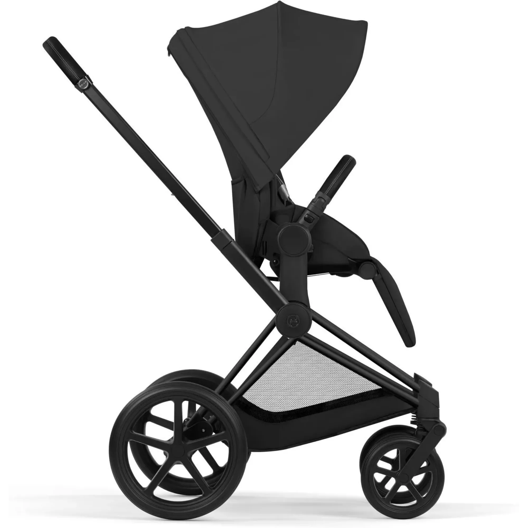 Коляска 2в1 Cybex Priam 5.0 Comfort Sepia Black на шасі Matt Black