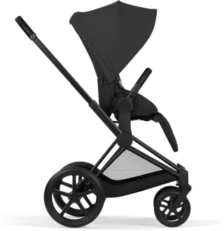 Коляска 2в1 Cybex Priam 5.0 Comfort Sepia Black на шасі Matt Black