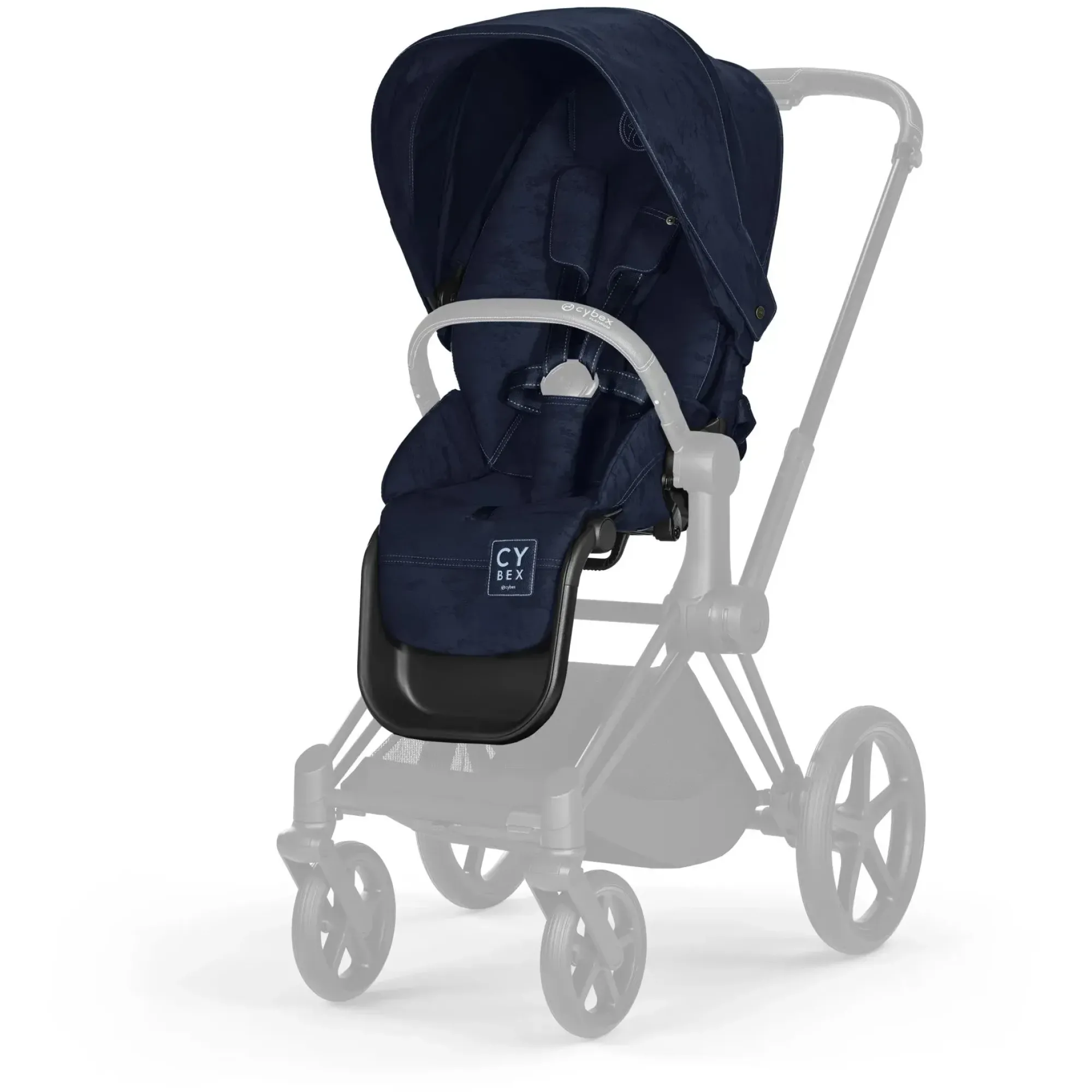 Чохол тканинний для прогулянкового блоку Cybex Priam Rebellious Luxury з сумкою