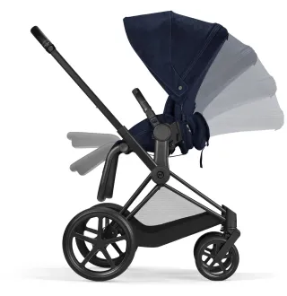Чохол тканинний для прогулянкового блоку Cybex Priam Rebellious Luxury з сумкою