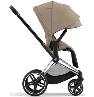 Коляска 2в1 Cybex Priam 4.0 Cozy Beige на шасі Chrome Black
