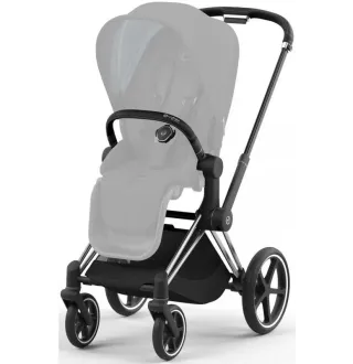 Коляска 2в1 Cybex Priam 4.0 Cozy Beige на шасі Chrome Black