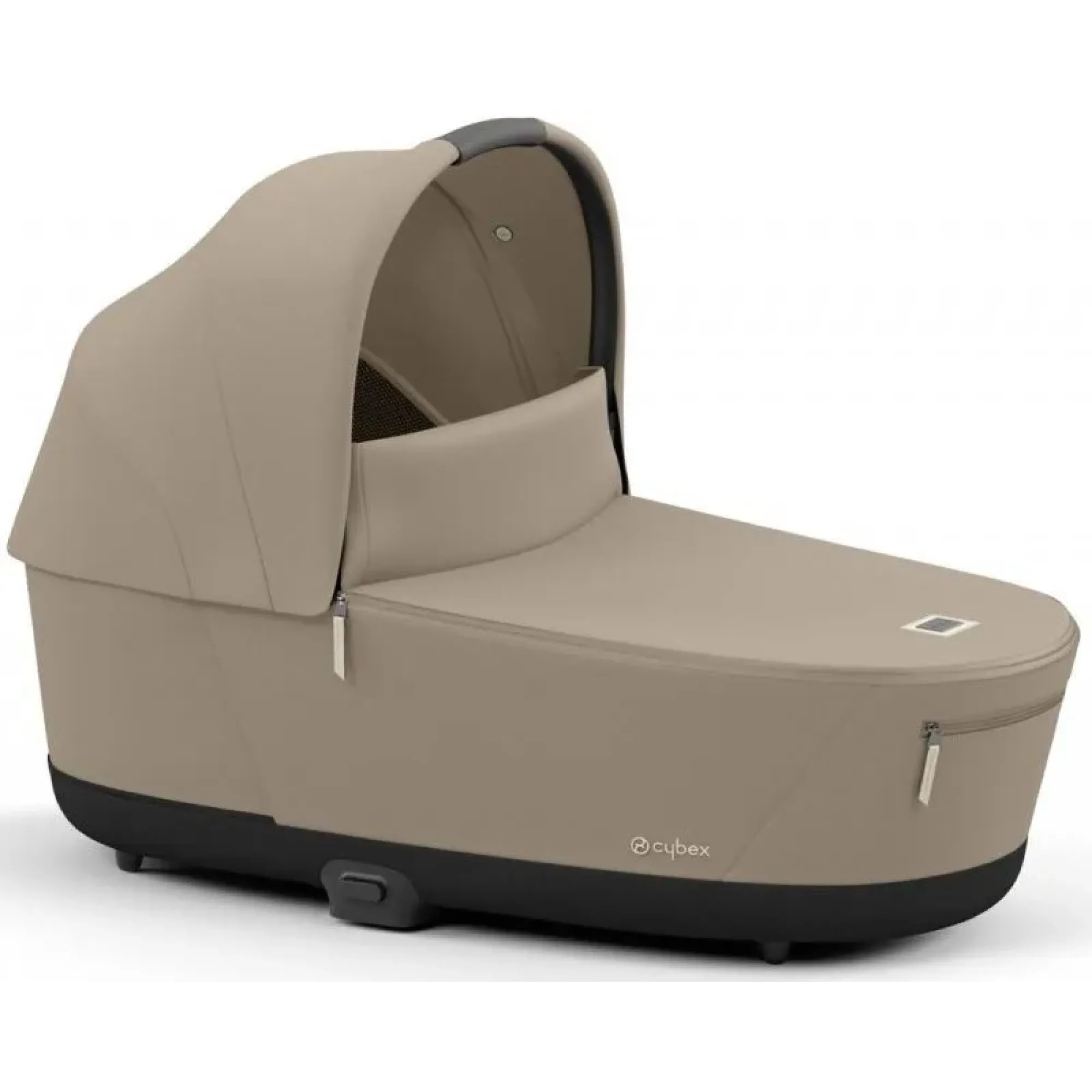 Коляска 2в1 Cybex Priam 4.0 Cozy Beige на шасі Matt Black