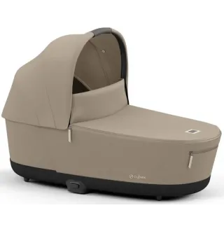 Коляска 2в1 Cybex Priam 4.0 Cozy Beige на шасі Matt Black
