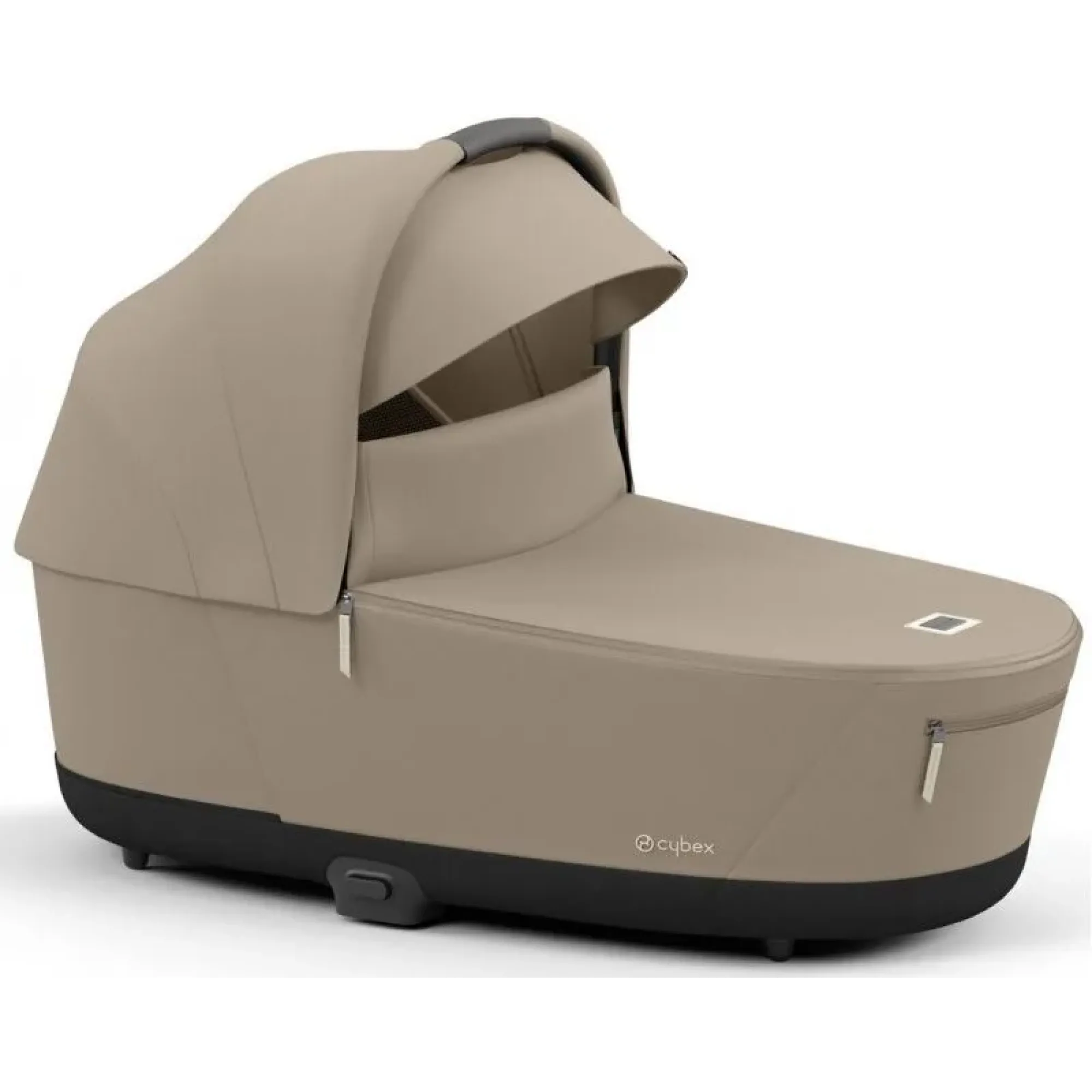 Коляска 2в1 Cybex Priam 4.0 Cozy Beige на шасі Matt Black