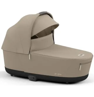 Коляска 2в1 Cybex Priam 4.0 Cozy Beige на шасі Matt Black