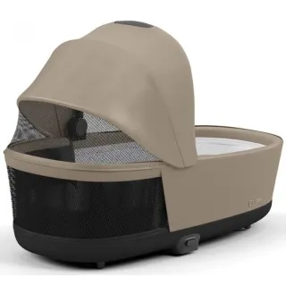 Коляска 2в1 Cybex Priam 4.0 Cozy Beige на шасі Matt Black