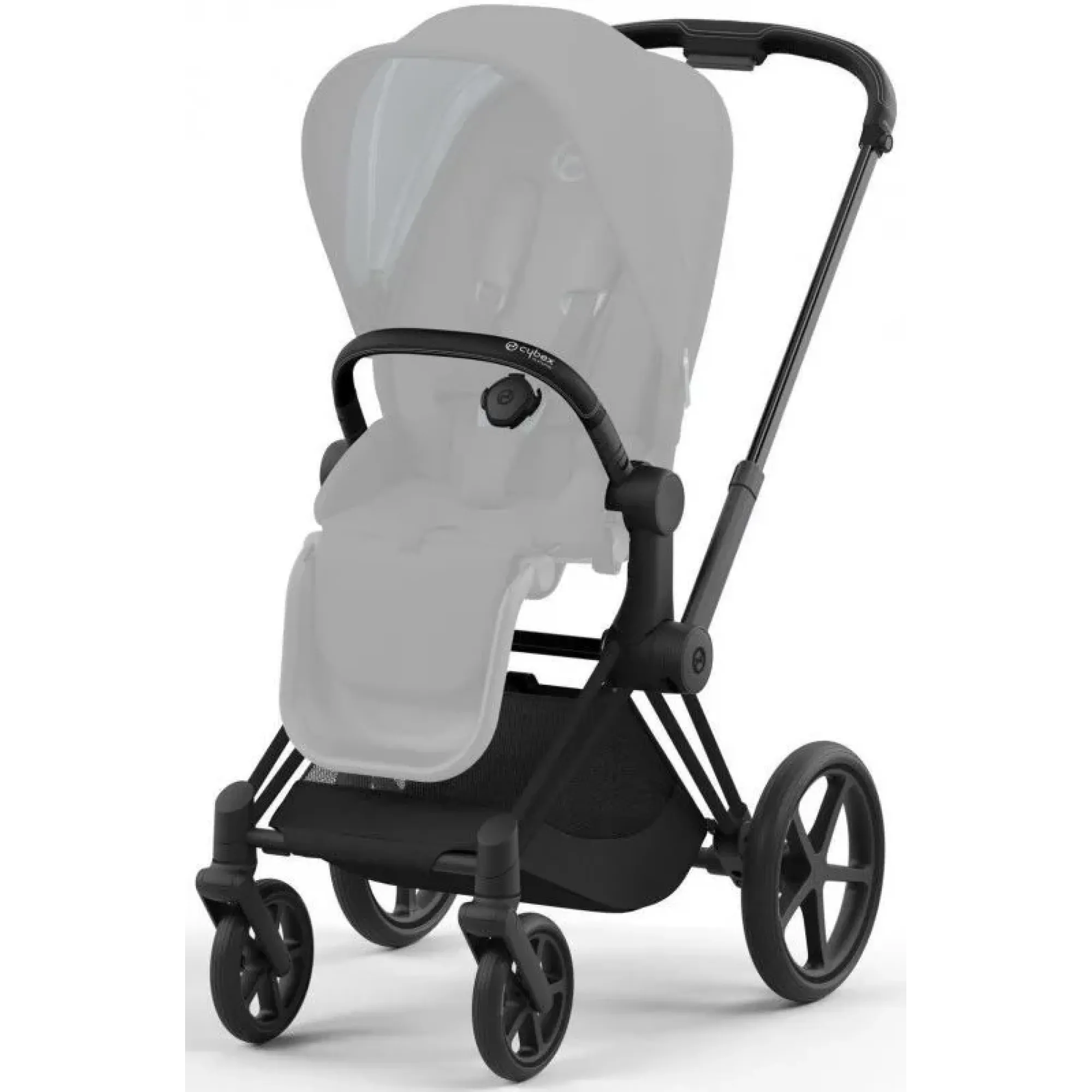 Коляска 2в1 Cybex Priam 4.0 Cozy Beige на шасі Matt Black