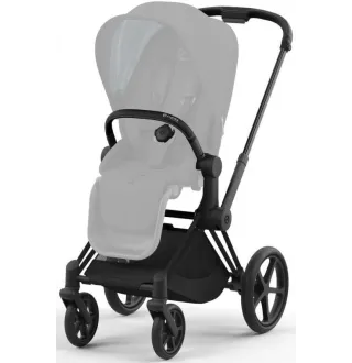 Коляска 2в1 Cybex Priam 4.0 Cozy Beige на шасі Matt Black