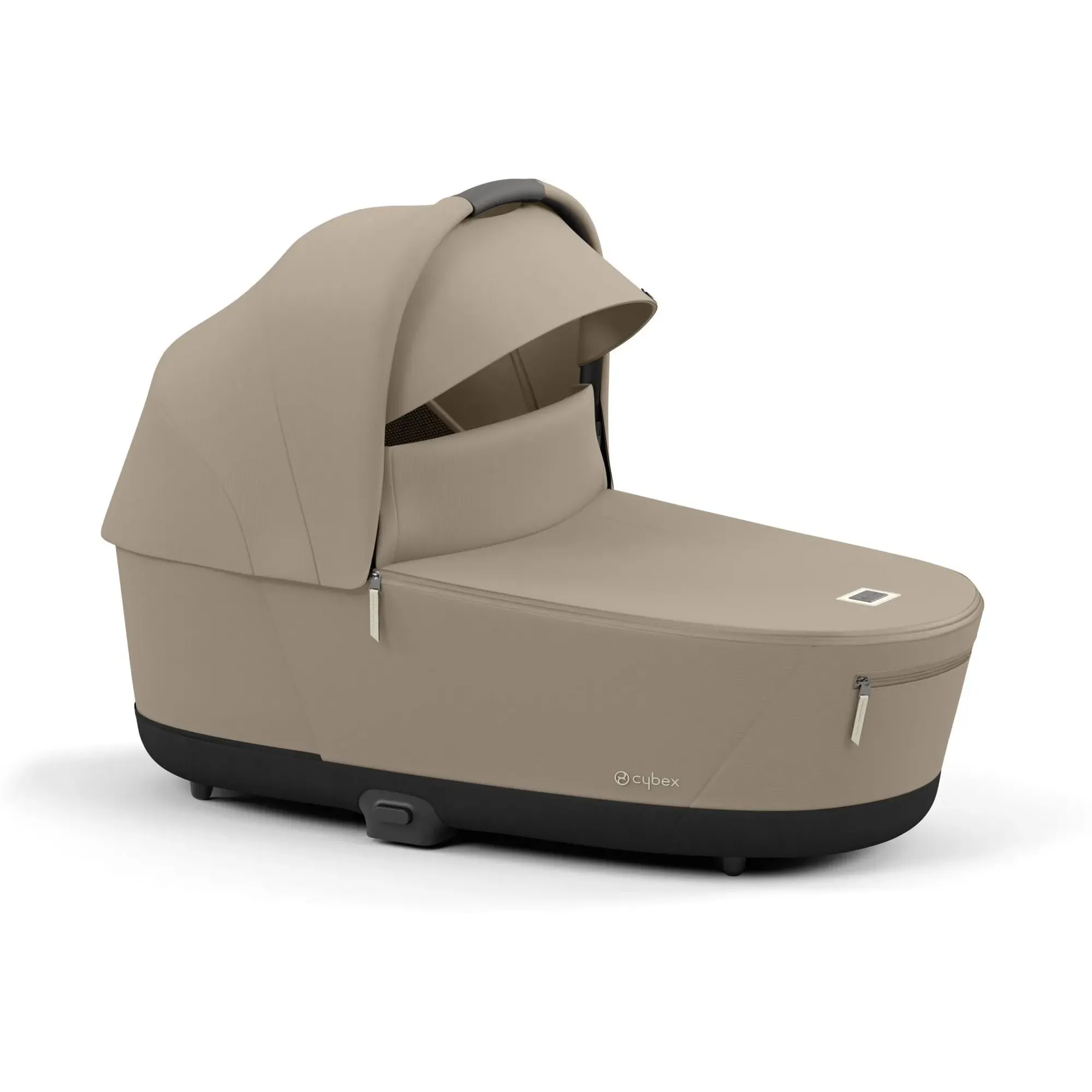 Коляска 2в1 Cybex Priam 4.0 Cozy Beige на шасі Chrome Brown