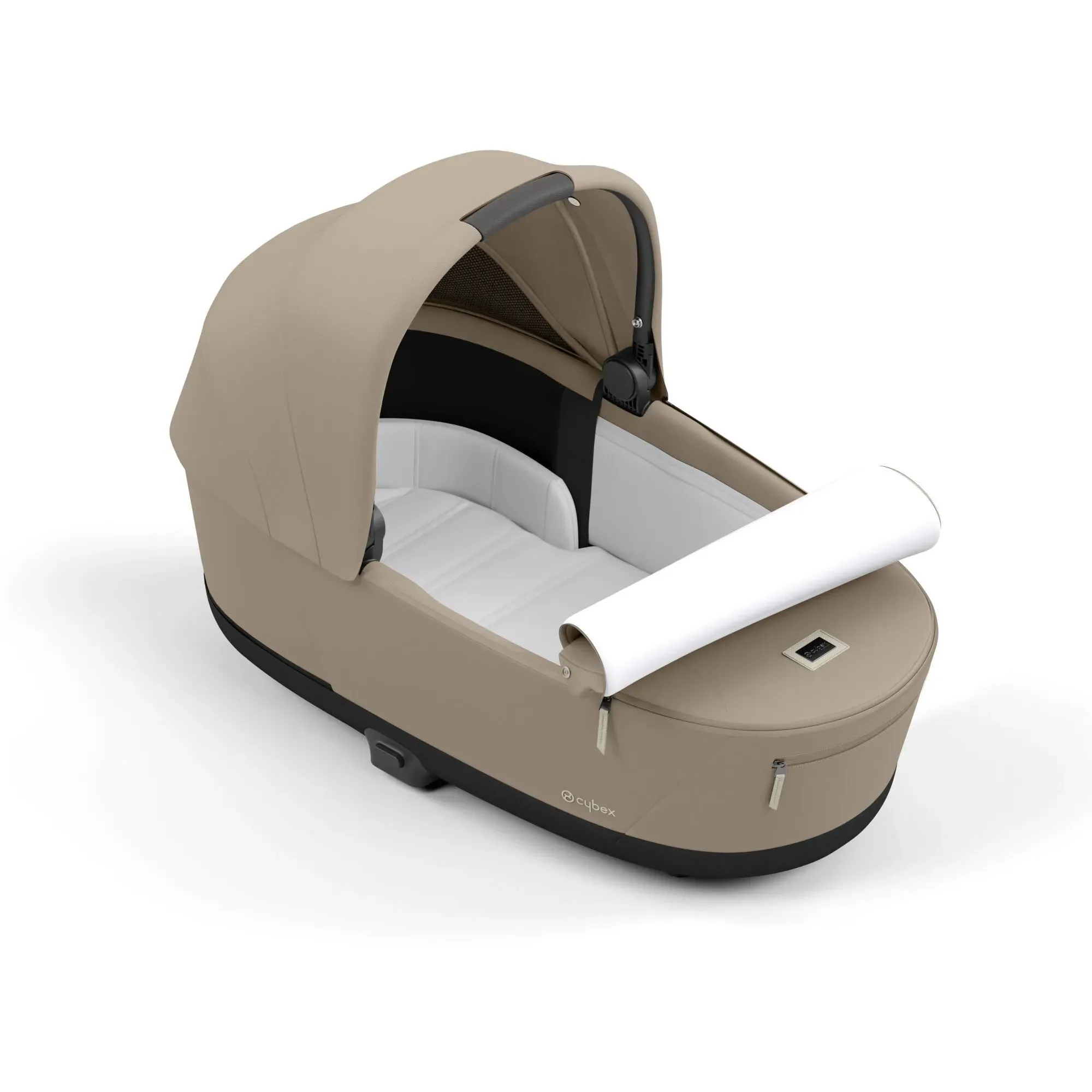 Коляска 2в1 Cybex Priam 4.0 Cozy Beige на шасі Chrome Brown