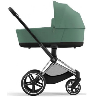 Коляска 2в1 Cybex Priam 4.0 Leaf Green на шасі Chrome Black