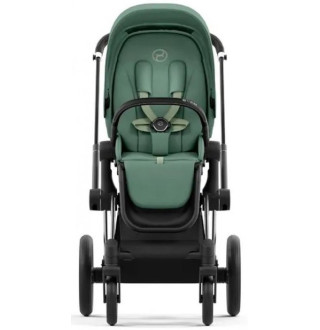 Коляска 2в1 Cybex Priam 4.0 Leaf Green на шасі Chrome Black