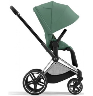 Коляска 2в1 Cybex Priam 4.0 Leaf Green на шасі Chrome Black