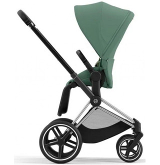 Коляска 2в1 Cybex Priam 4.0 Leaf Green на шасі Chrome Black