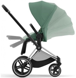 Коляска 2в1 Cybex Priam 4.0 Leaf Green на шасі Chrome Black