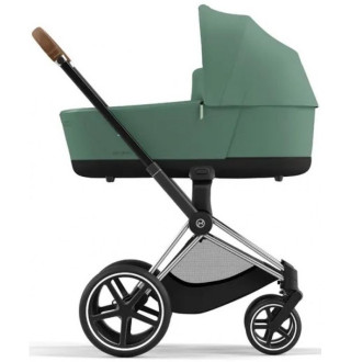 Коляска 2в1 Cybex Priam 4.0 Leaf Green на шасі Chrome Brown