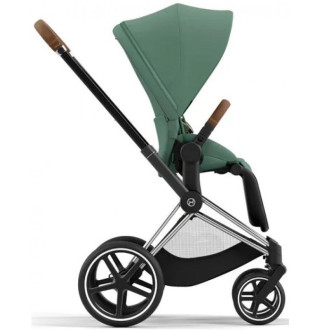 Коляска 2в1 Cybex Priam 4.0 Leaf Green на шасі Chrome Brown