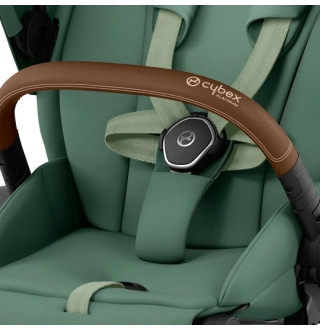 Коляска 2в1 Cybex Priam 4.0 Leaf Green на шасі Chrome Brown