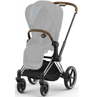 Коляска 2в1 Cybex Priam 4.0 Leaf Green на шасі Chrome Brown