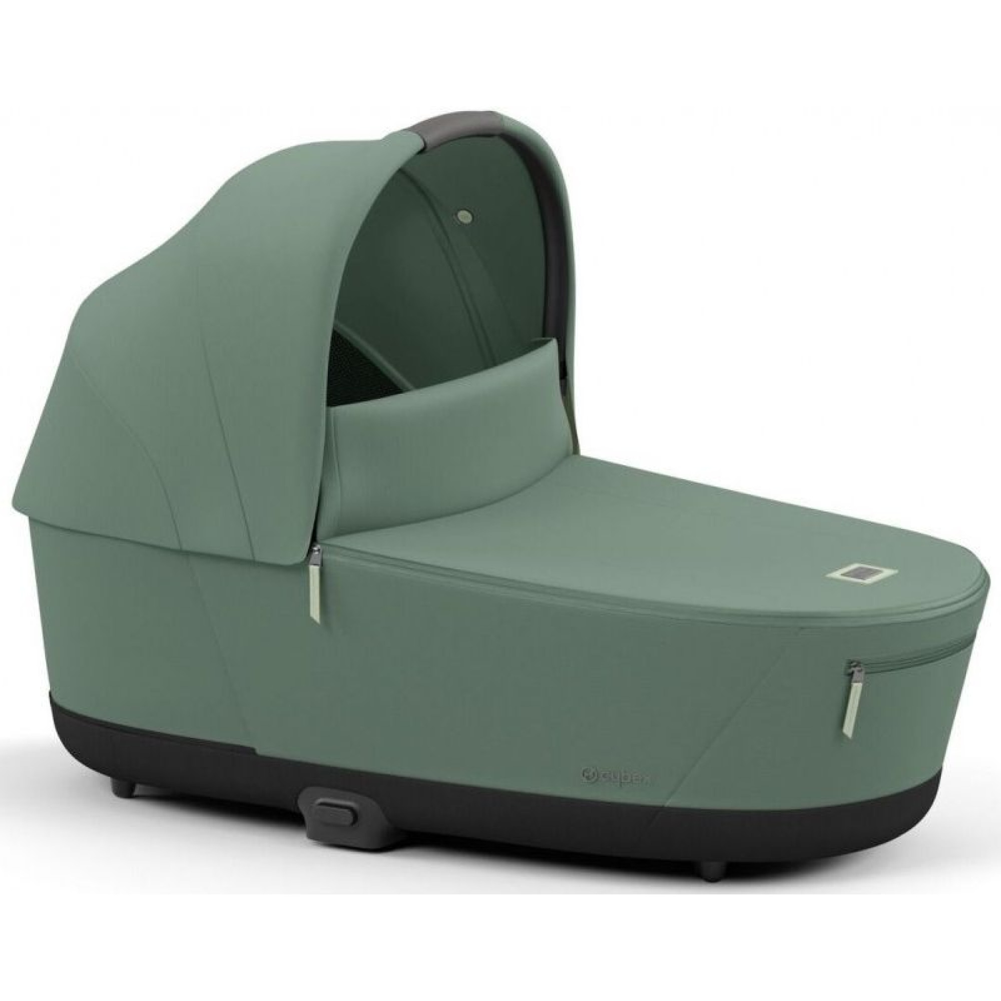 Коляска 2в1 Cybex Priam 4.0 Leaf Green на шасі Chrome Black