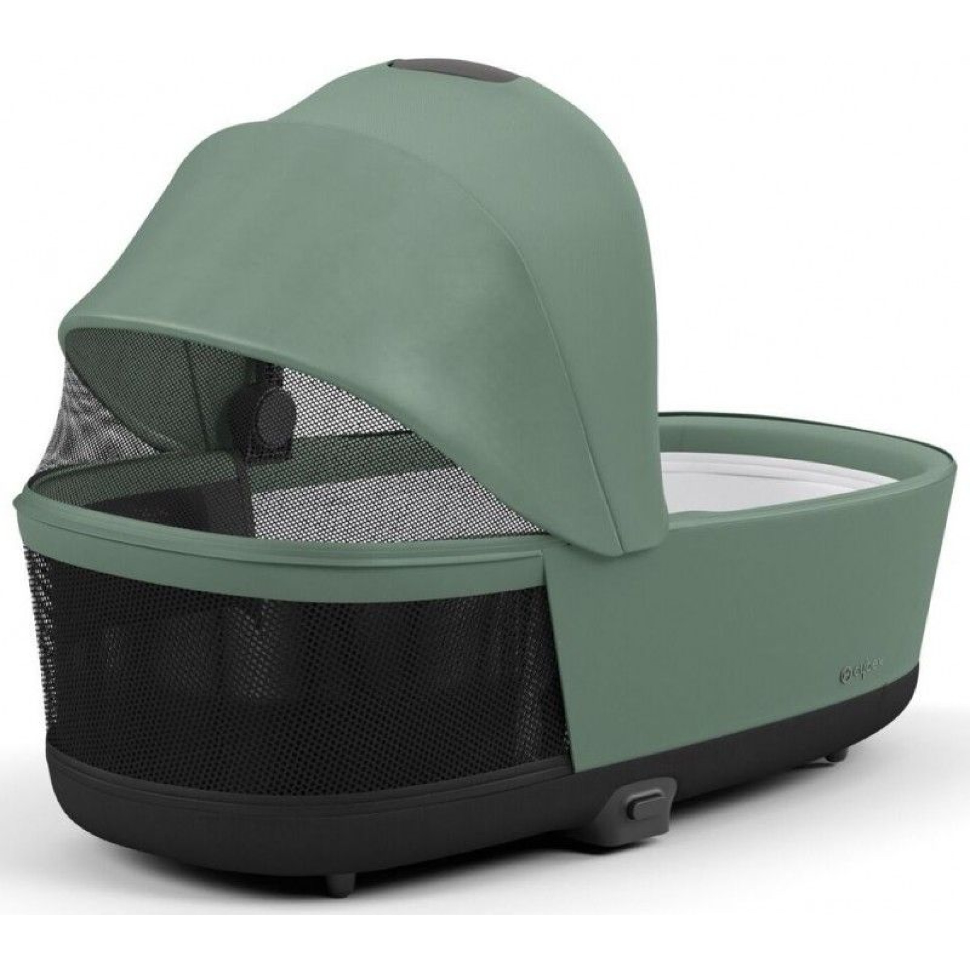 Коляска 2в1 Cybex Priam 4.0 Leaf Green на шасі Chrome Black