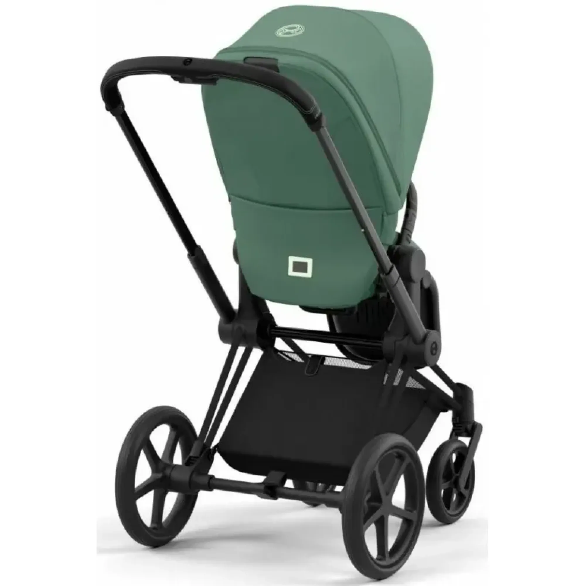 Коляска 2в1 Cybex Priam 4.0 Leaf Green на шасі Matt Black
