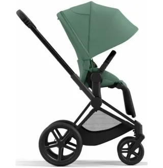 Коляска 2в1 Cybex Priam 4.0 Leaf Green на шасі Matt Black