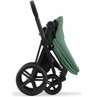 Коляска 2в1 Cybex Priam 4.0 Leaf Green на шасі Matt Black