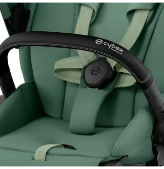 Коляска 2в1 Cybex Priam 4.0 Leaf Green на шасі Matt Black