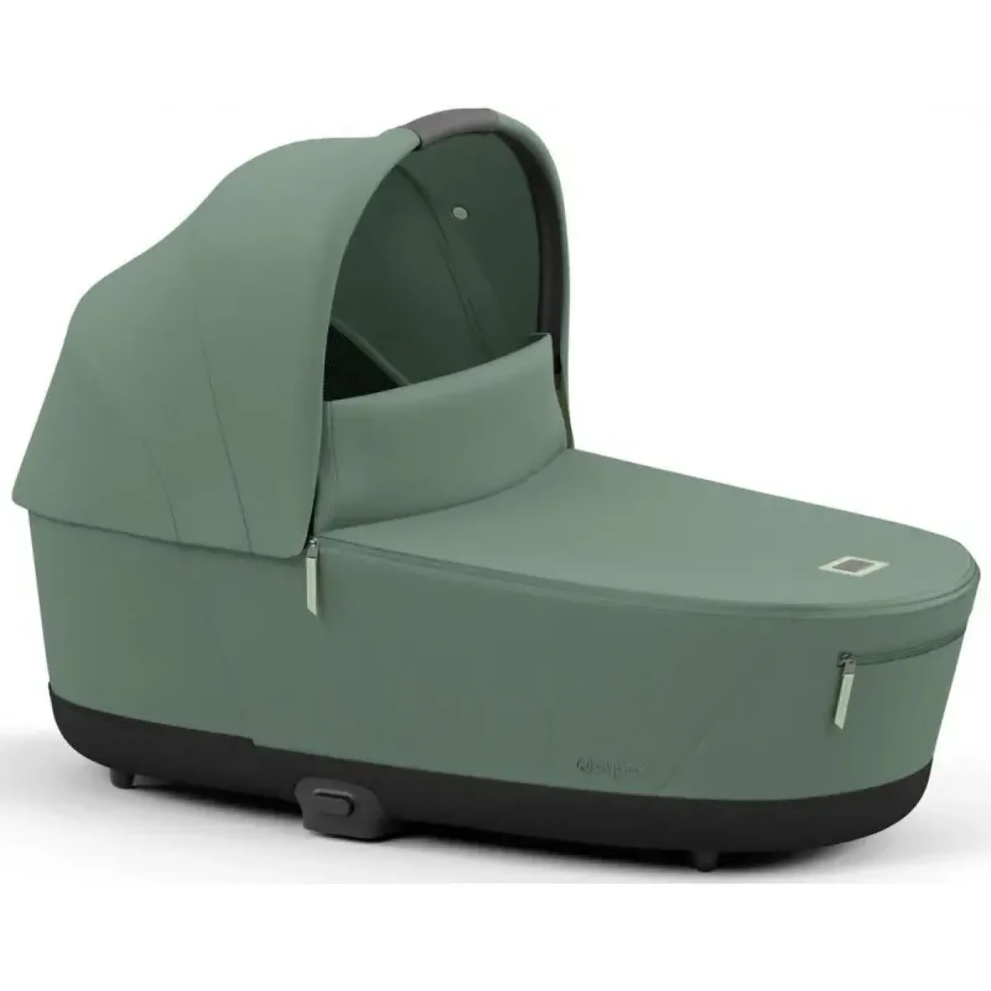 Коляска 2в1 Cybex Priam 4.0 Leaf Green на шасі Matt Black