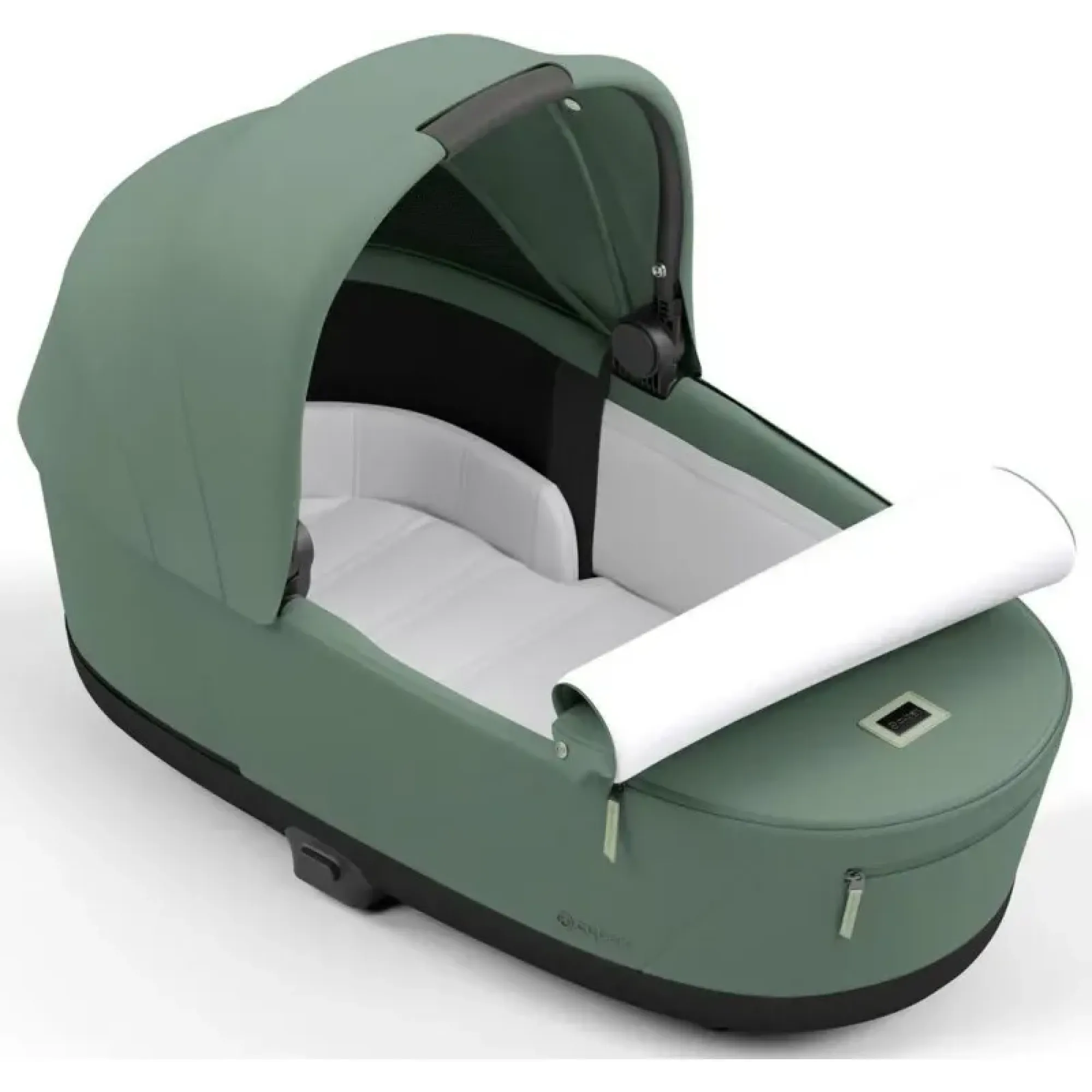 Коляска 2в1 Cybex Priam 4.0 Leaf Green на шасі Matt Black