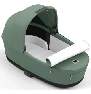 Коляска 2в1 Cybex Priam 4.0 Leaf Green на шасі Matt Black