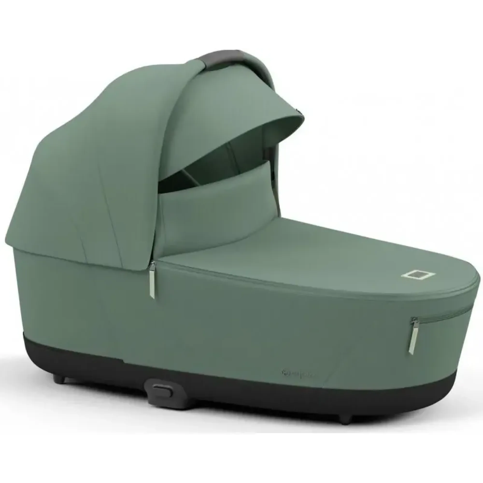 Коляска 2в1 Cybex Priam 4.0 Leaf Green на шасі Matt Black