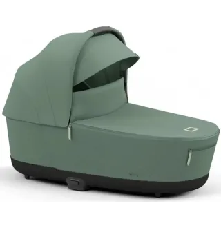 Коляска 2в1 Cybex Priam 4.0 Leaf Green на шасі Matt Black