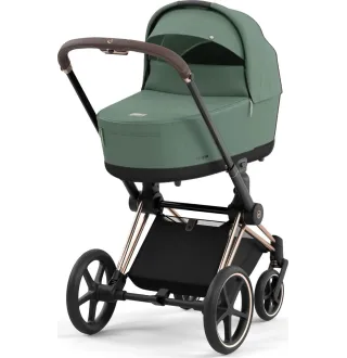 Коляска 2в1 Cybex Priam 4.0 Leaf Green на шасі Rosegold
