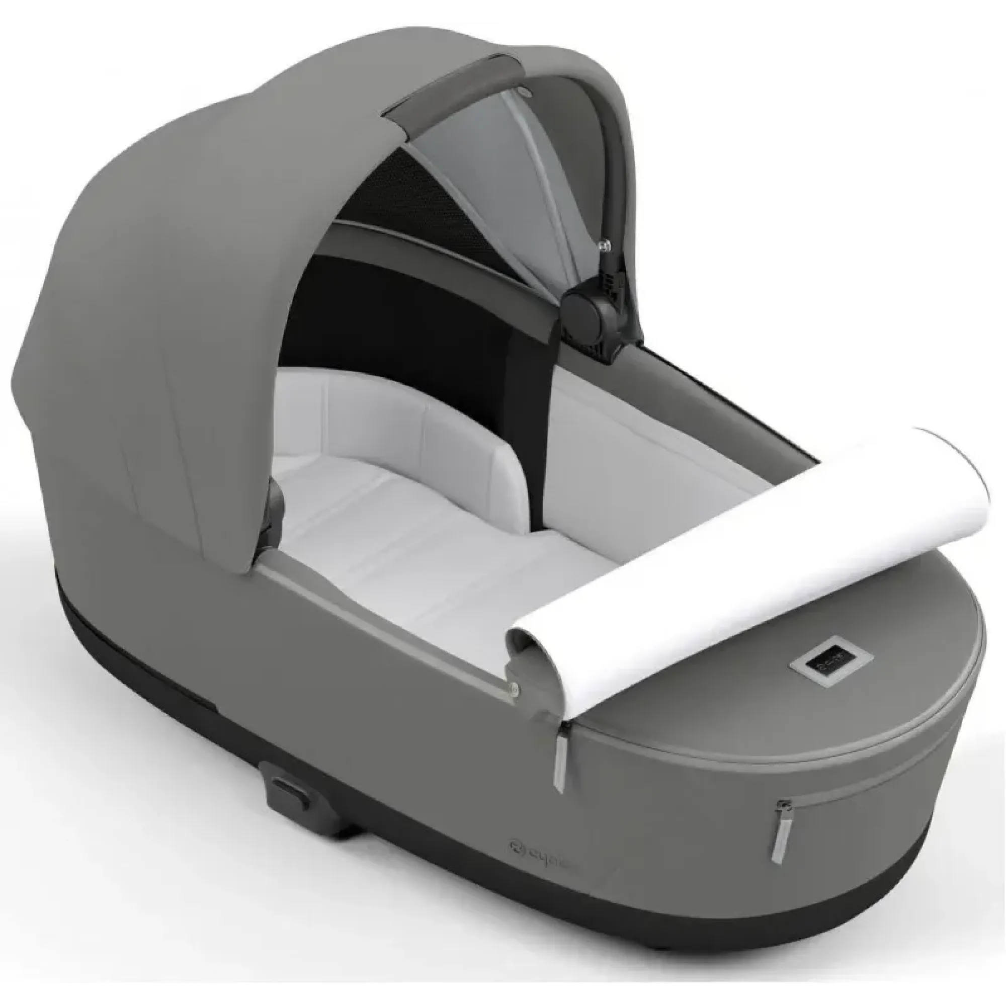 Коляска 2в1 Cybex Priam 4.0 Mirage Grey на шасі Matt Black