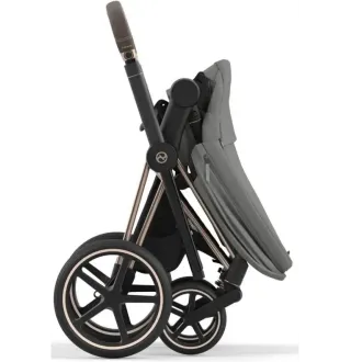 Коляска 2в1 Cybex Priam 4.0 Mirage Grey на шасі Matt Black
