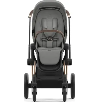 Коляска 2в1 Cybex Priam 4.0 Mirage Grey на шасі Rosegold