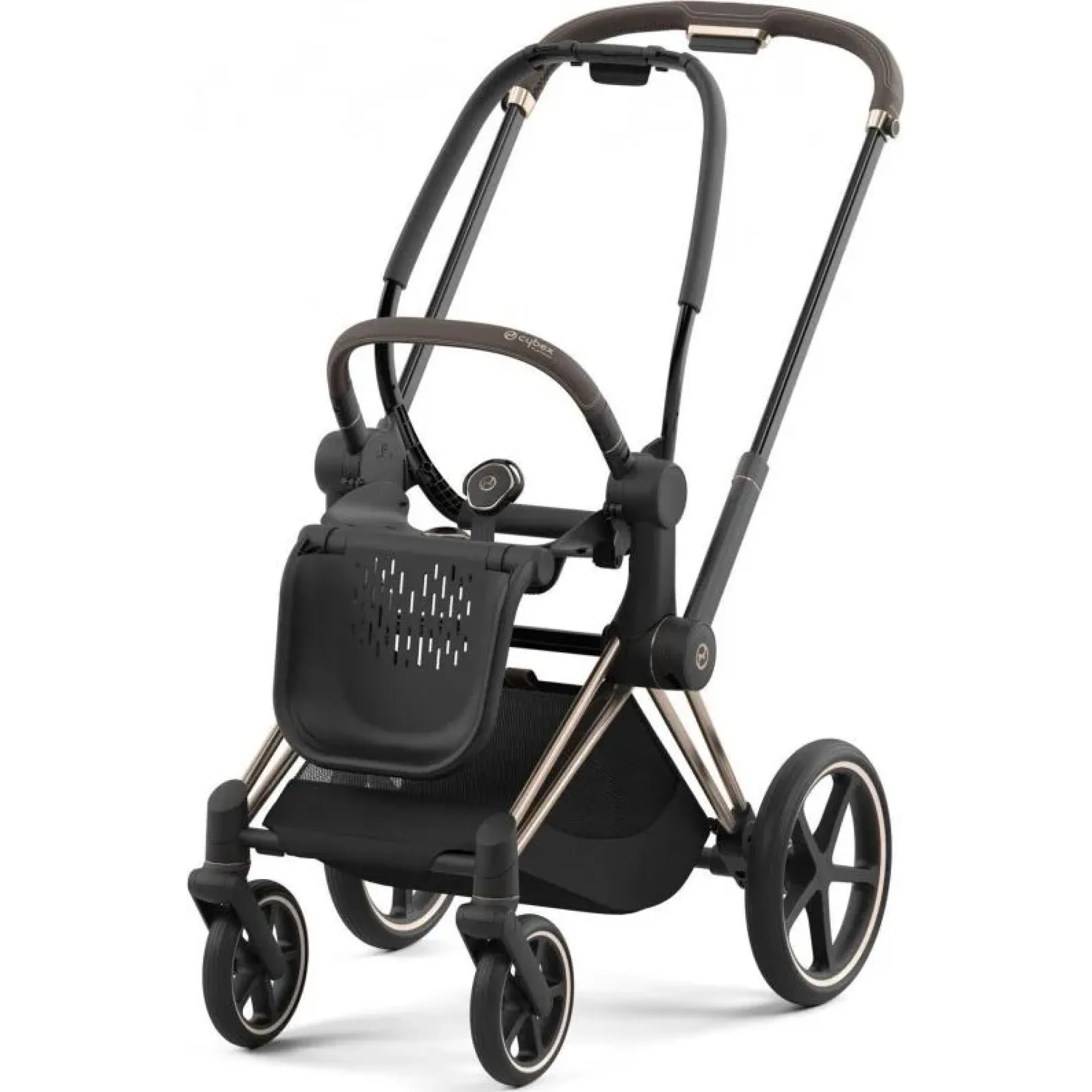 Коляска 2в1 Cybex Priam 4.0 Mirage Grey на шасі Rosegold