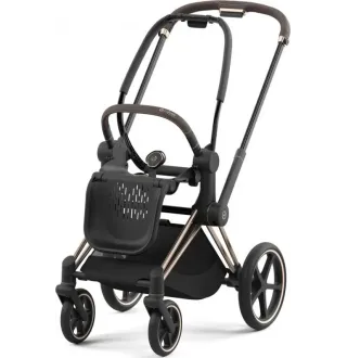Коляска 2в1 Cybex Priam 4.0 Mirage Grey на шасі Rosegold