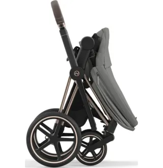Коляска 2в1 Cybex Priam 4.0 Mirage Grey на шасі Rosegold