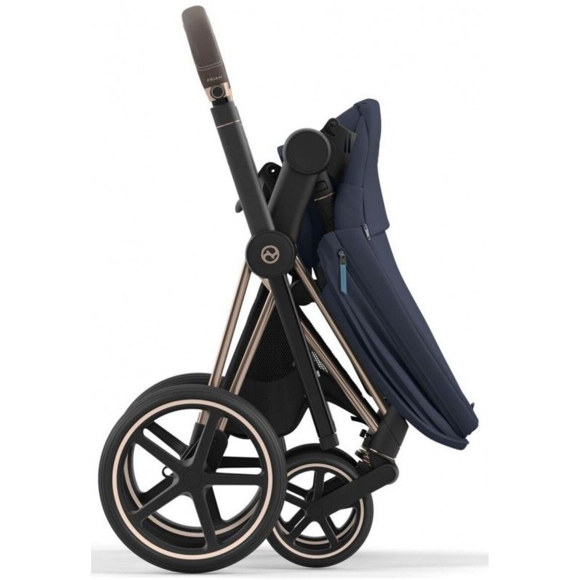 Коляска 2в1 Cybex Priam 4.0 Nautical Blue на шасі Chrome Black