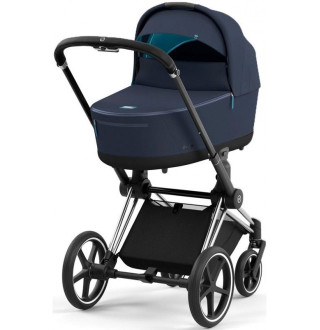 Коляска 2в1 Cybex Priam 4.0 Nautical Blue на шасі Chrome Black