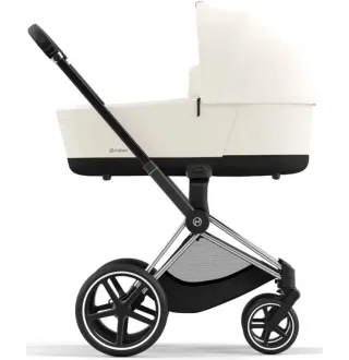 Коляска 2в1 Cybex Priam 4.0 Off White на шасі Chrome Black