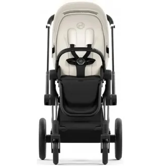 Коляска 2в1 Cybex Priam 4.0 Off White на шасі Chrome Black