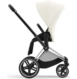 Коляска 2в1 Cybex Priam 4.0 Off White на шасі Chrome Black