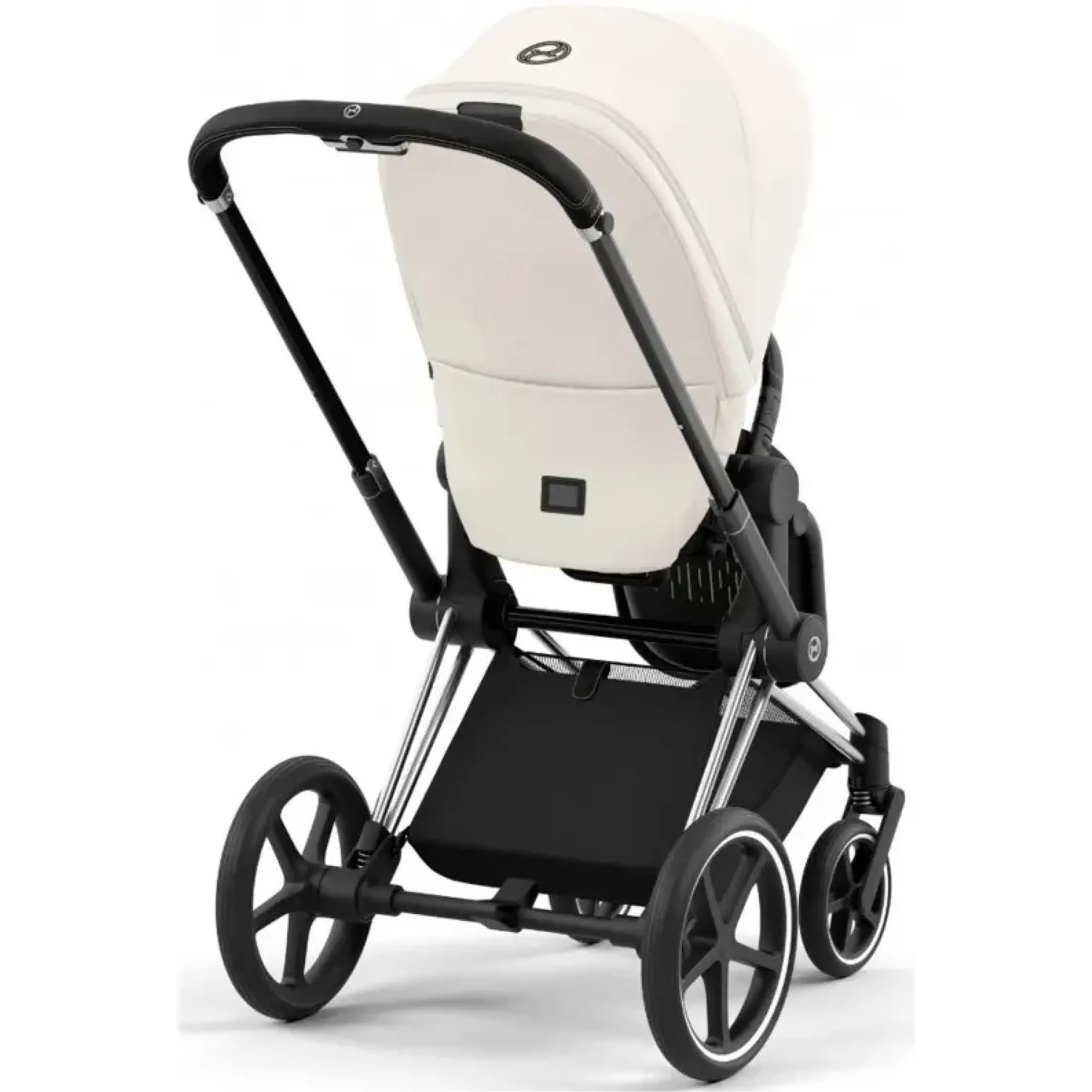 Коляска 2в1 Cybex Priam 4.0 Off White на шасі Chrome Black